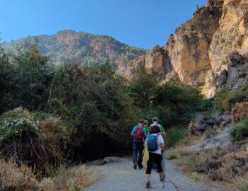 Hiking on the Costa Tropical de Granada - Los Cahorros