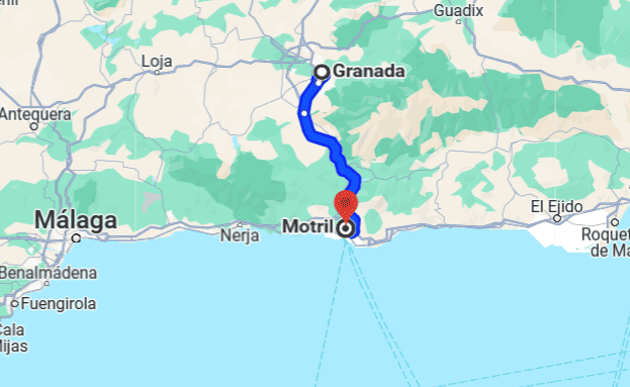 motril granada map