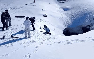 skier rescued