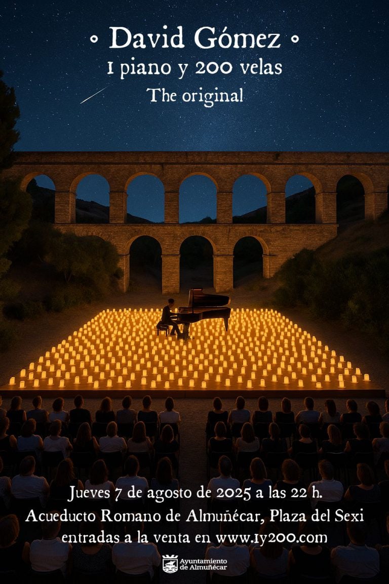 DAVID GÓMEZ: «1 piano y 200 velas, The original»