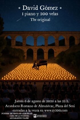David Gomez 1 piano y 200 velas The Original 1